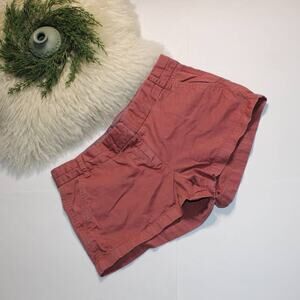 J.CREW Coral Chino Khaki Shorts SZ 8